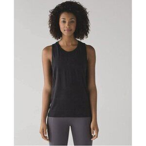 Lululemon Breeze By Muscle Tank Black Size 6